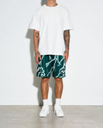 New York Jets Lightning Retro Shorts