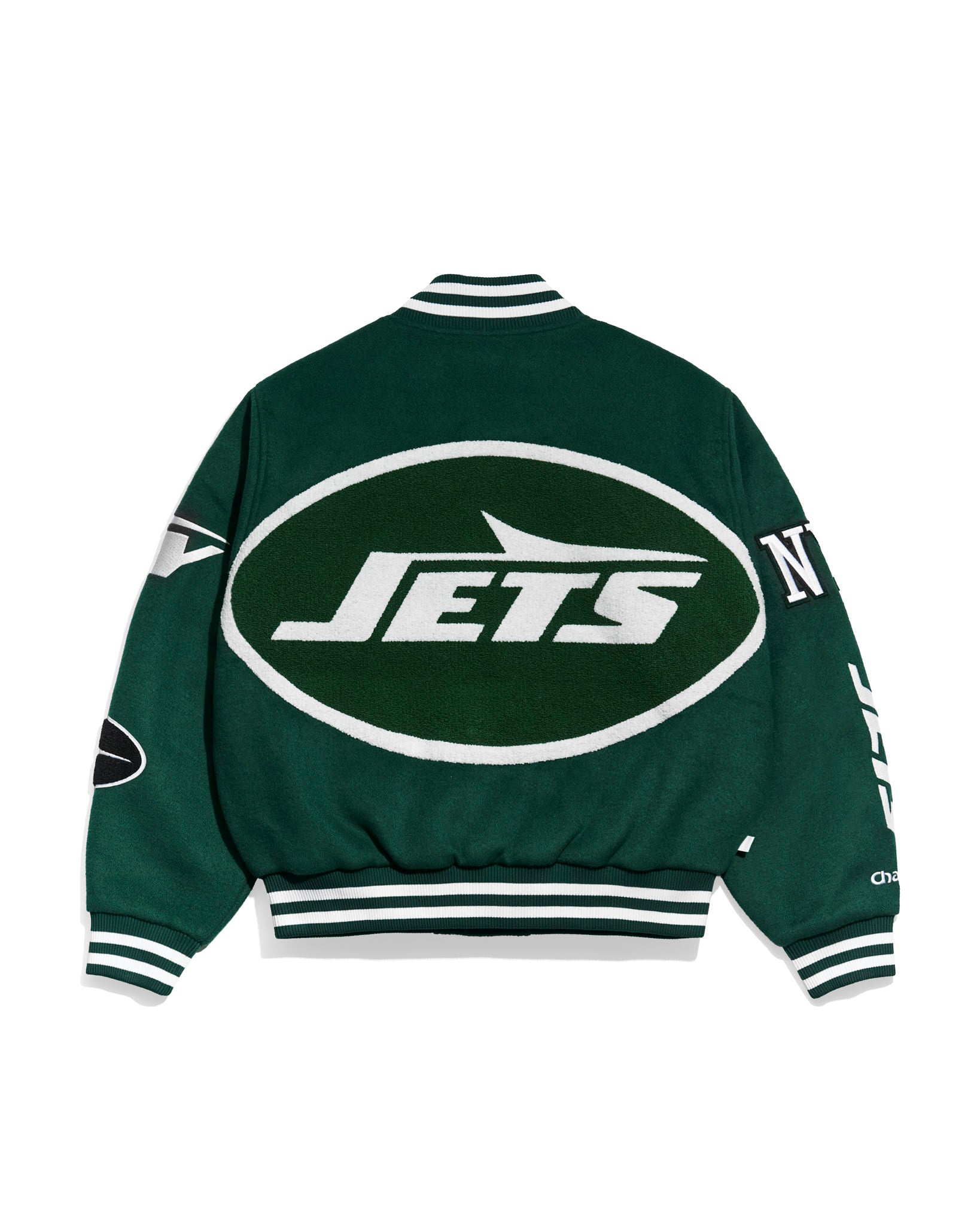 New York Jets Pennant Varsity Jacket