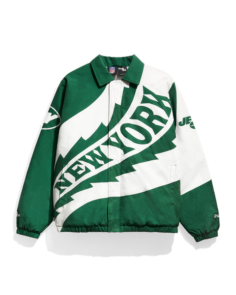 shalomclub shalom アウター ジャケット ジャージ グリーン New York Jets Saw Blade Quilted Puffer Jacket – Chalk Line Apparel