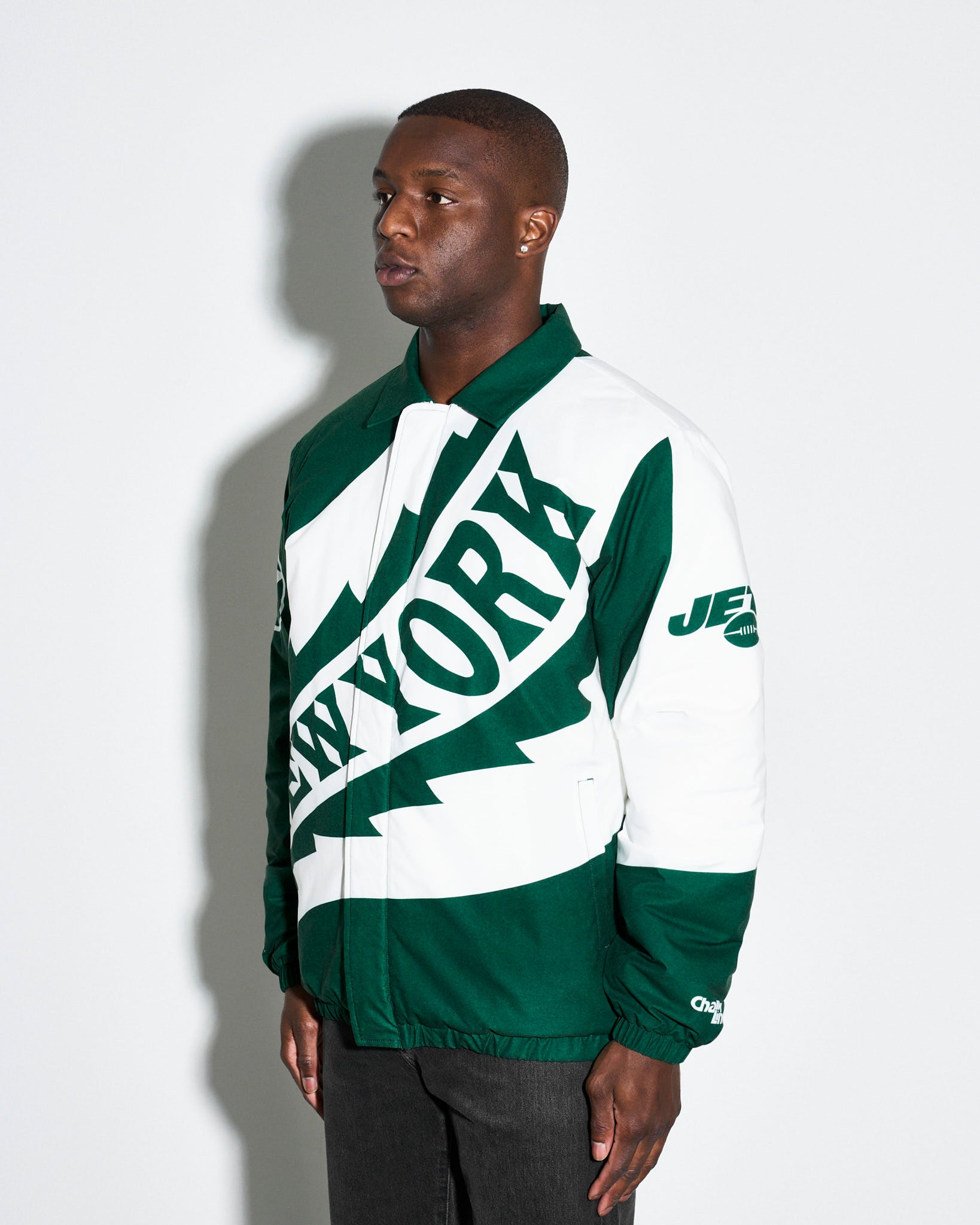 New York Jets Saw Blade Quilted Puffer Jacket