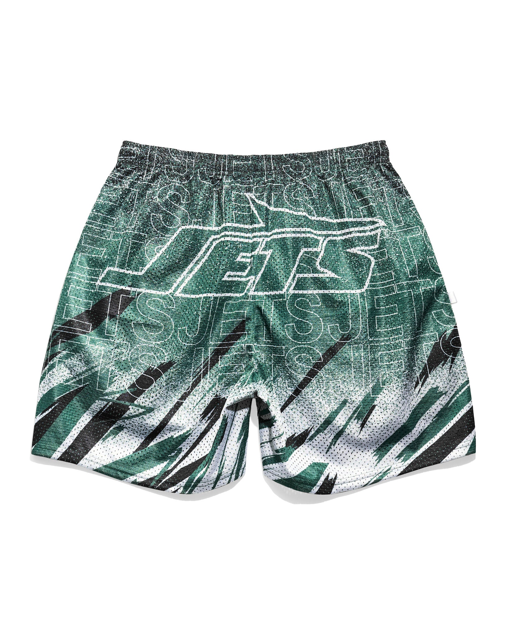 New York Jets Sketch Retro Shorts