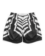 Penta Black and White Retro Shorts