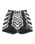 Penta Black and White Retro Shorts