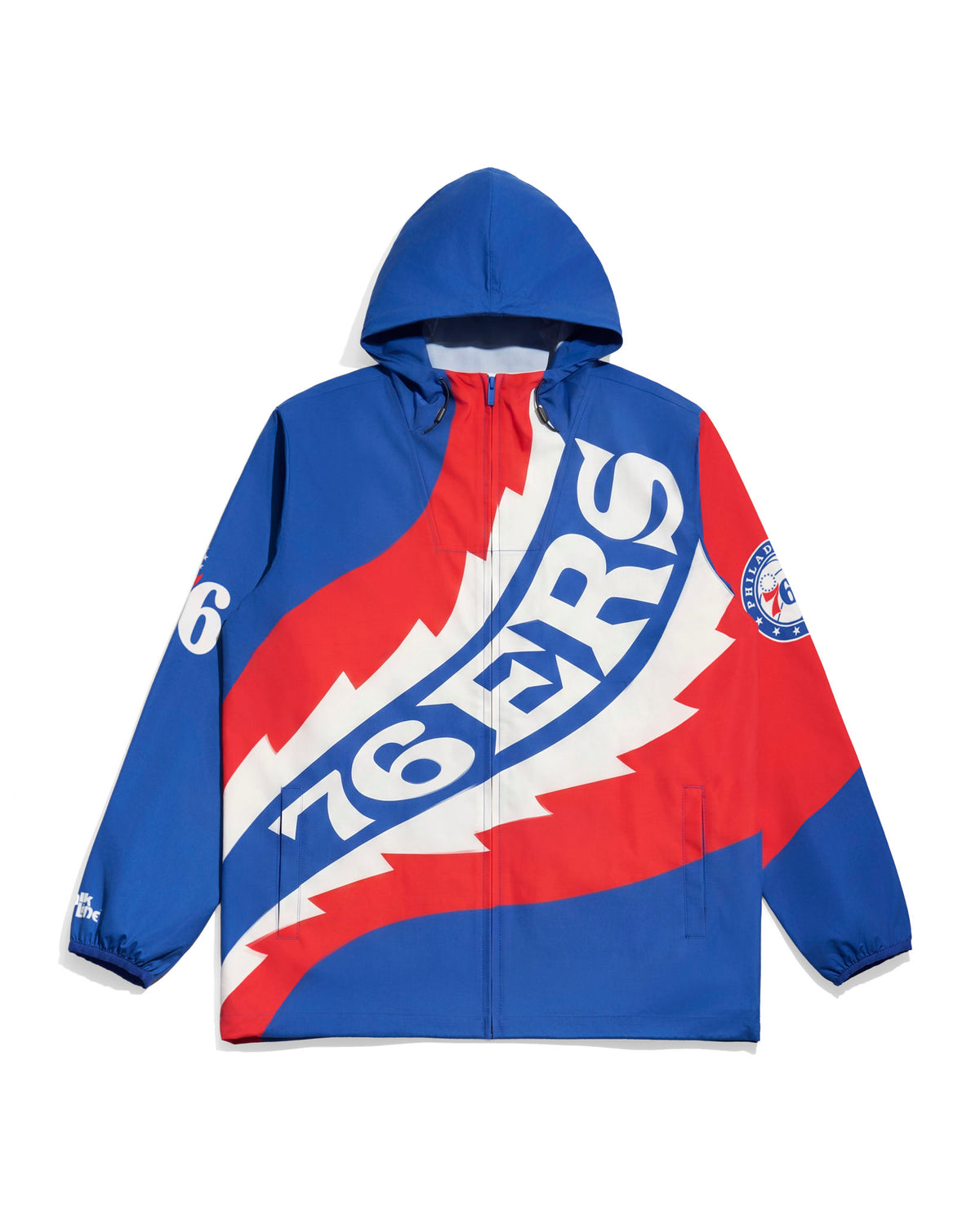Philadelphia 76ers Saw Blade Zip-Up Jacket