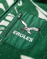 Philadelphia Eagles Classic Marble Full Zip Microfleece