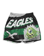 Philadelphia Eagles Classic & Monsters, Inc. Graphic Retro Shorts