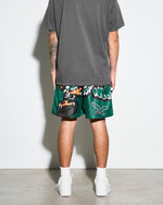 Philadelphia Eagles Kelly Green Big Logo Retro Shorts