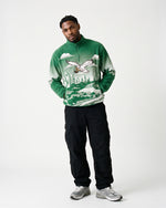 Philadelphia Eagles Landscape Quarter Zip Microfleece Pullover