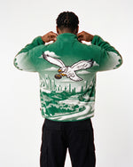 Philadelphia Eagles Landscape Quarter Zip Microfleece Pullover