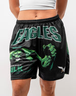 Philadelphia Eagles & The Incredible Hulk Retro Shorts