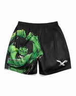 Philadelphia Eagles & The Incredible Hulk Retro Shorts