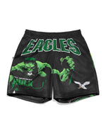 Philadelphia Eagles & The Incredible Hulk Retro Shorts