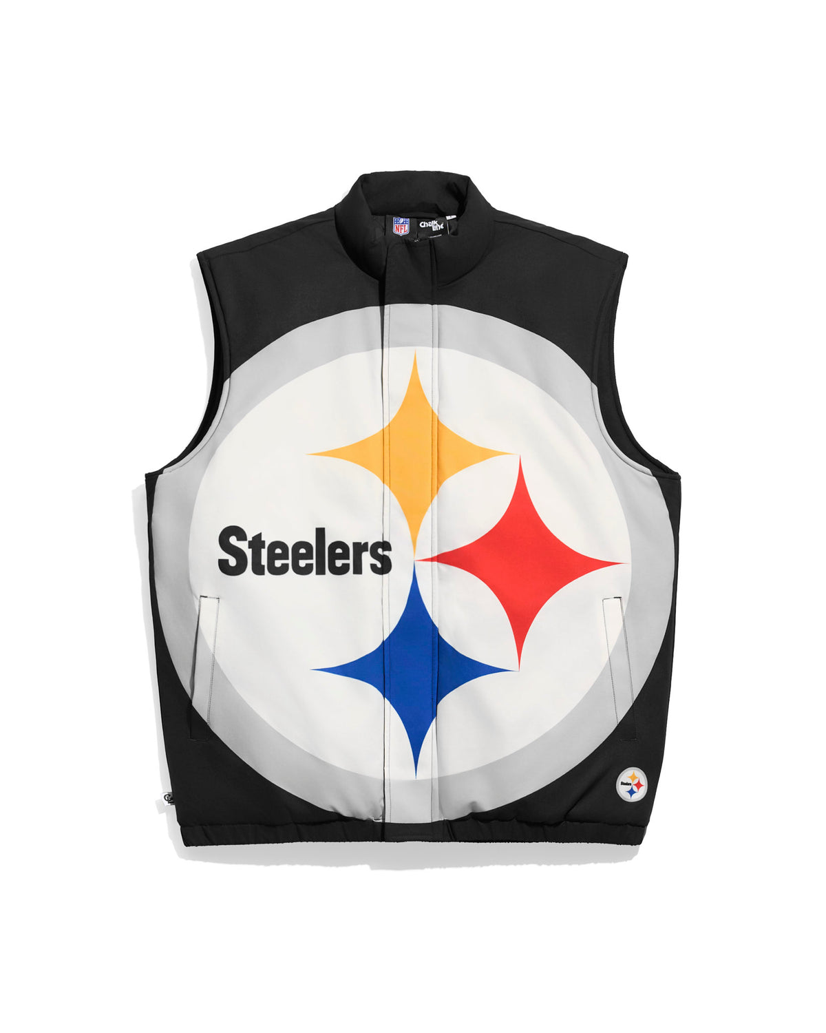 Pittsburgh Steelers Big Logo Puffer Vest