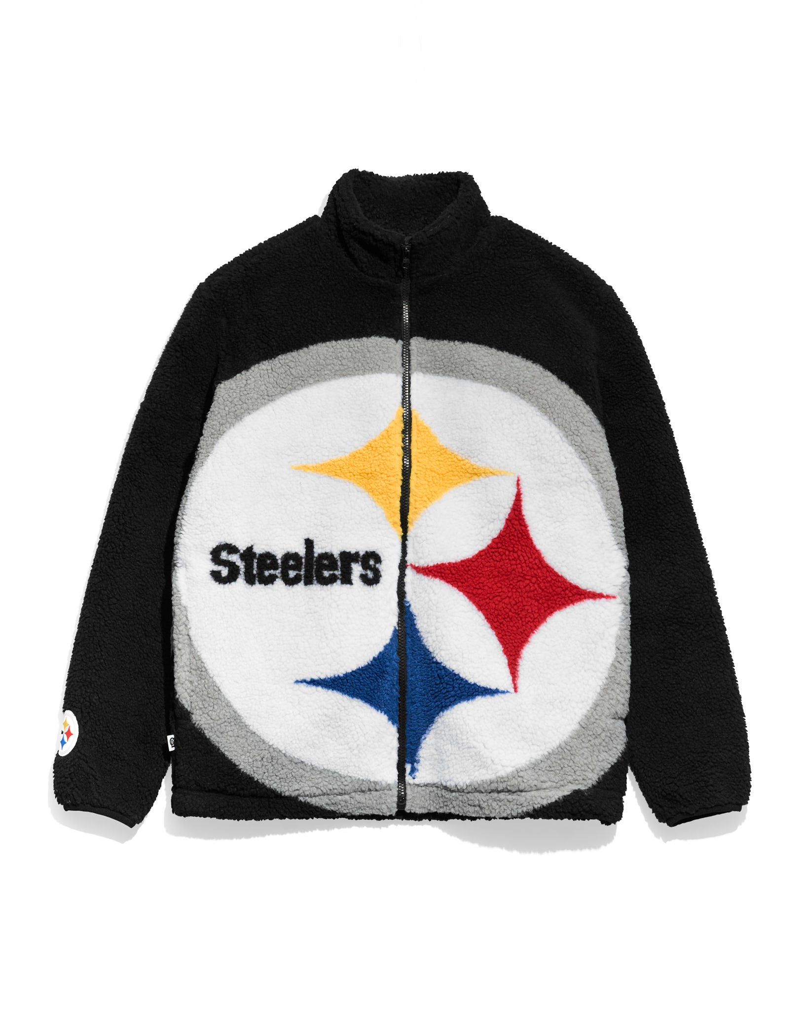 Pittsburgh Steelers Big Logo Sherpa Jacket