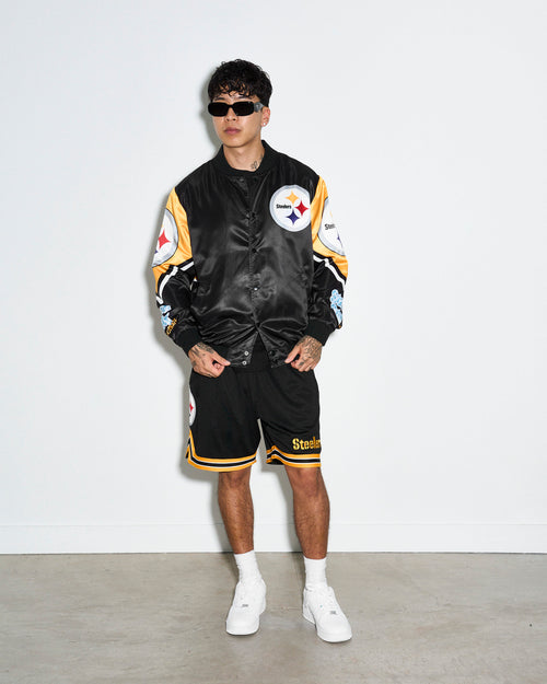 Pittsburgh Steelers Fanimation Satin Jacket S