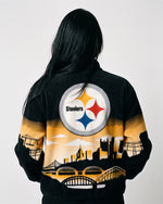 Pittsburgh Steelers Landscape Quarter Zip Microfleece Pullover