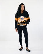 Pittsburgh Steelers Landscape Quarter Zip Microfleece Pullover