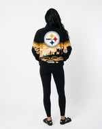 Pittsburgh Steelers Landscape Quarter Zip Microfleece Pullover