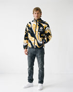 Pittsburgh Steelers Marble Full Zip Microfleece