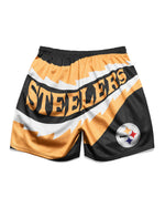 Pittsburgh Steelers Saw Blade Retro Shorts