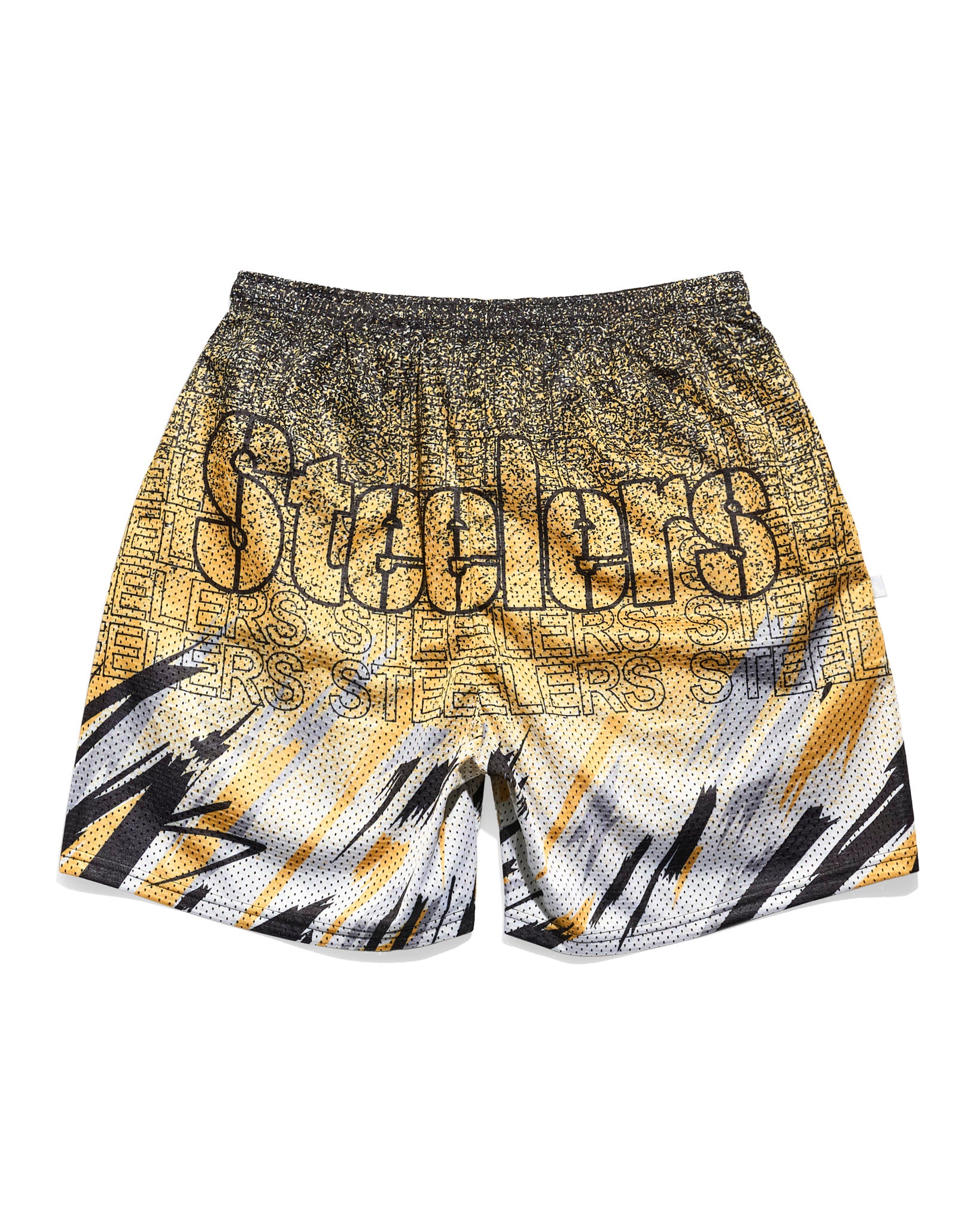 Pittsburgh Steelers Sketch Retro Shorts