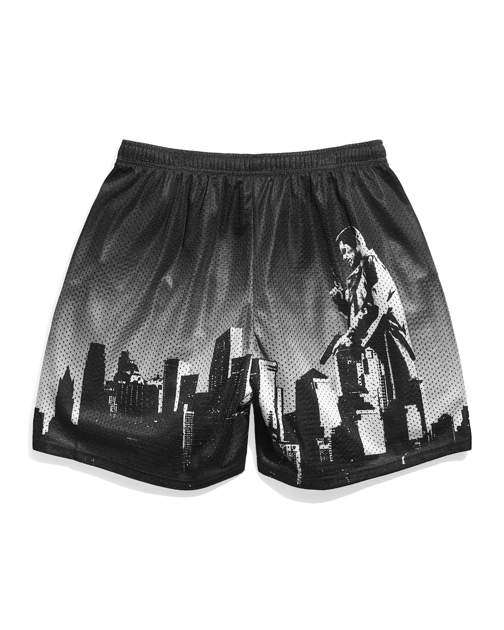 Punisher Skyline Retro Shorts