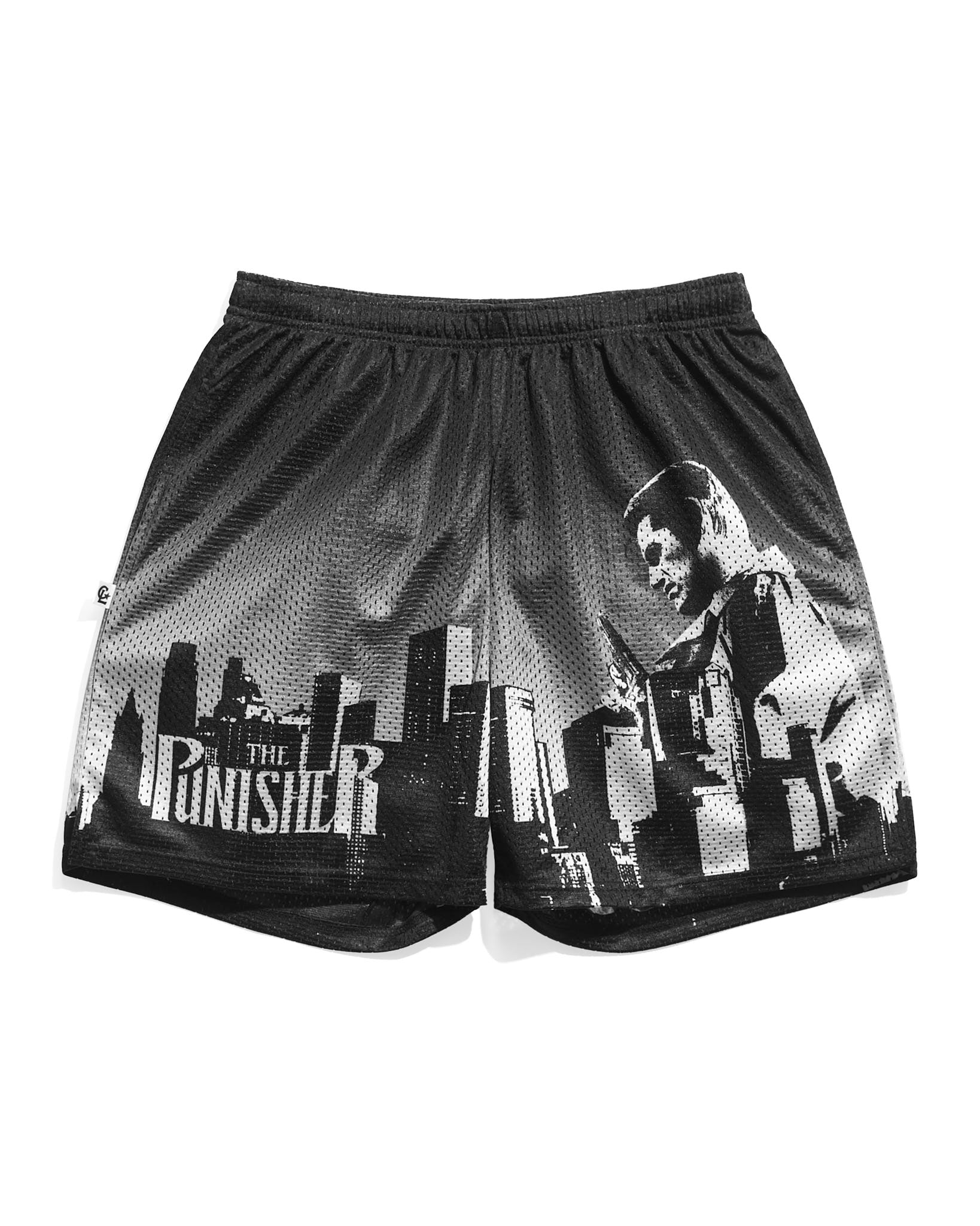 Punisher Skyline Retro Shorts