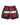 Raw Is War Logo Retro Shorts