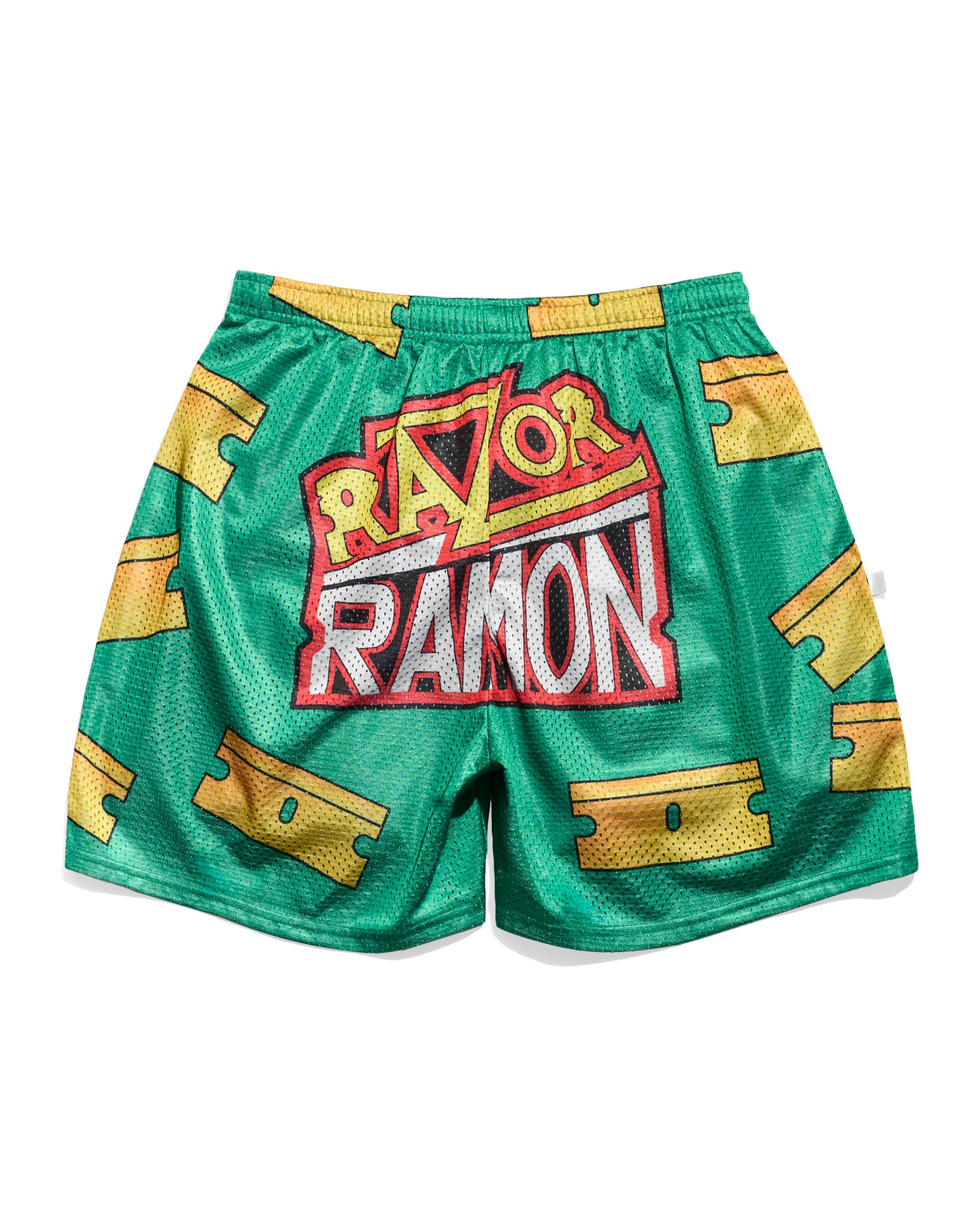 Razor Ramon Green Entrance Shorts