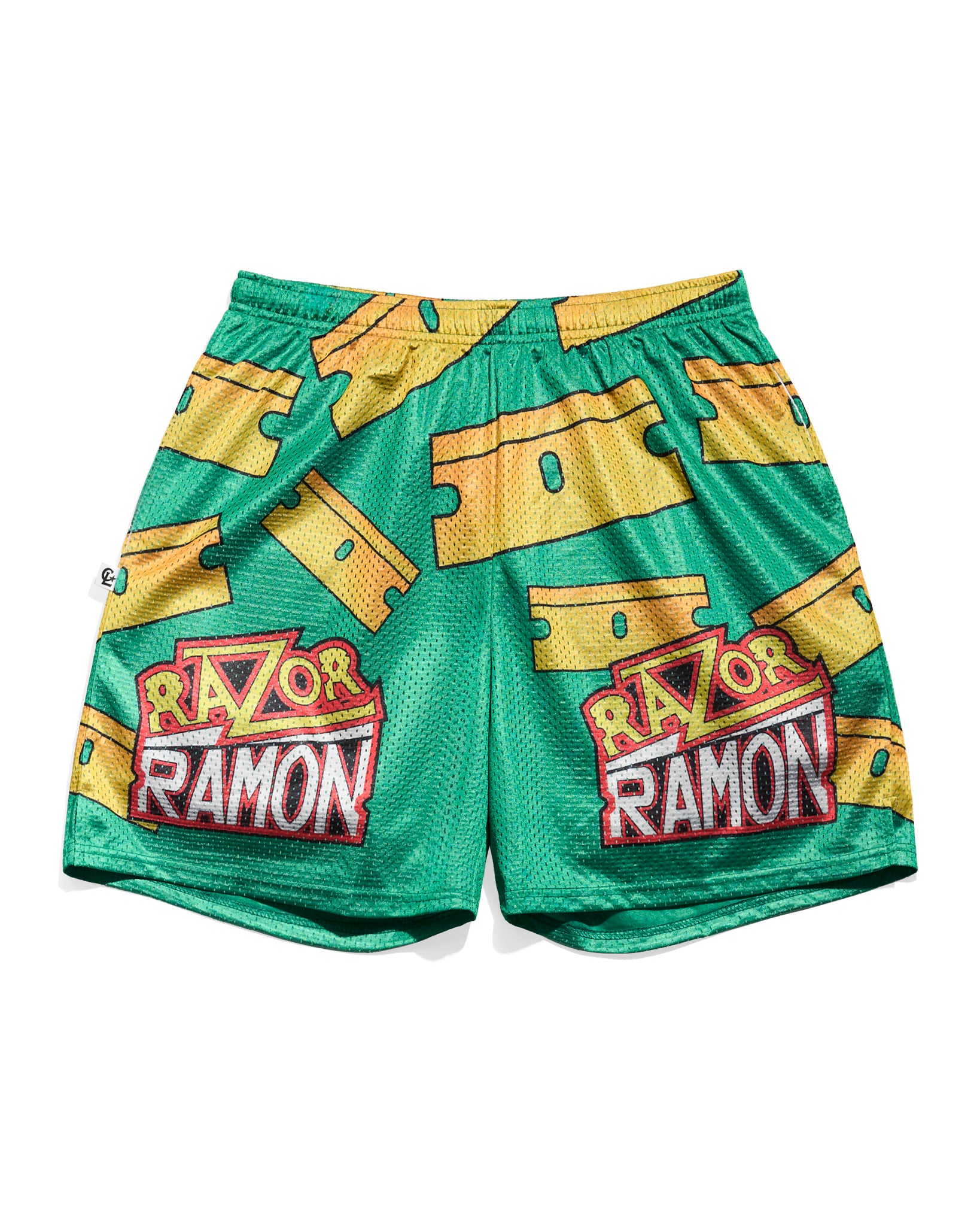 Razor Ramon Green Entrance Shorts