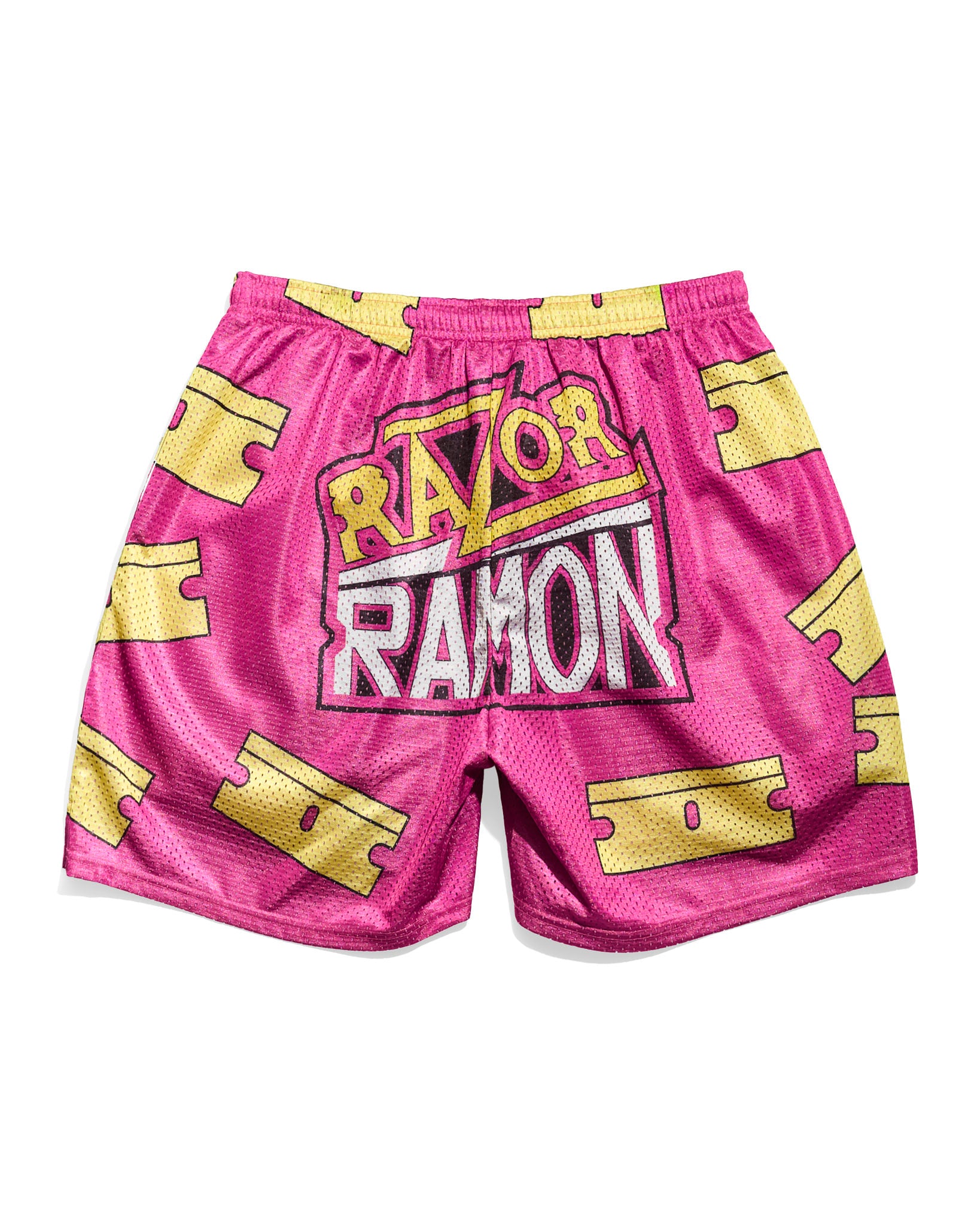 Razor Ramon Pink Entrance Shorts