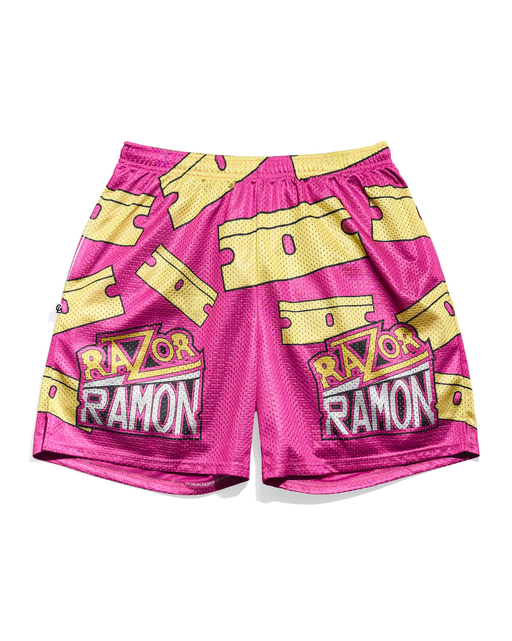 Razor Ramon Pink Entrance Shorts