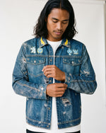 Rey Mysterio Printed Denim Jacket