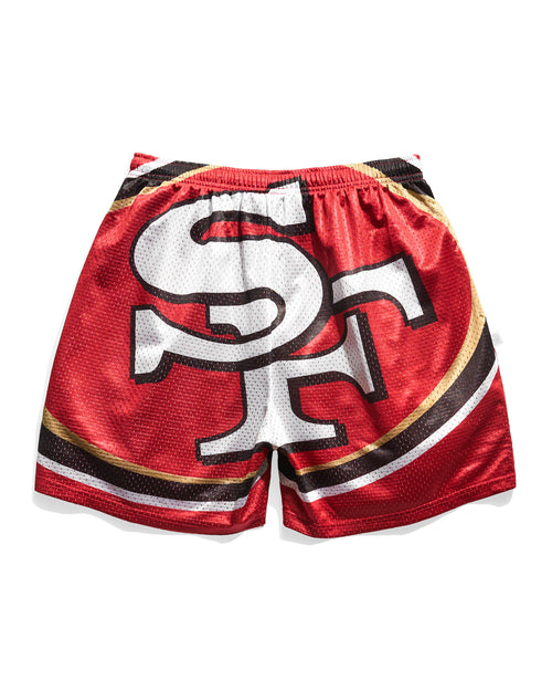 49ers shorts mitchell and ness