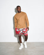 San Francisco 49ers Big Logo Retro Shorts