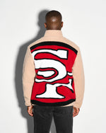 San Francisco 49ers Big Logo Sherpa Jacket