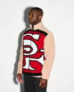 San Francisco 49ers Big Logo Sherpa Jacket