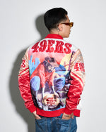 San Francisco 49ers Gold Digger OG Fanimation Satin Jacket