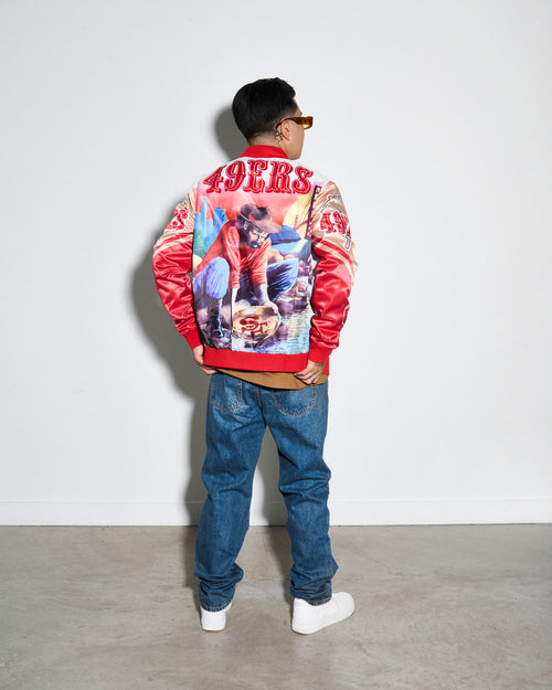 San Francisco 49ers Gold Bomber Jacket