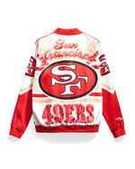 San Francisco 49ers Logo Fanimation Satin Jacket
