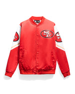 San Francisco 49ers Logo Fanimation Satin Jacket