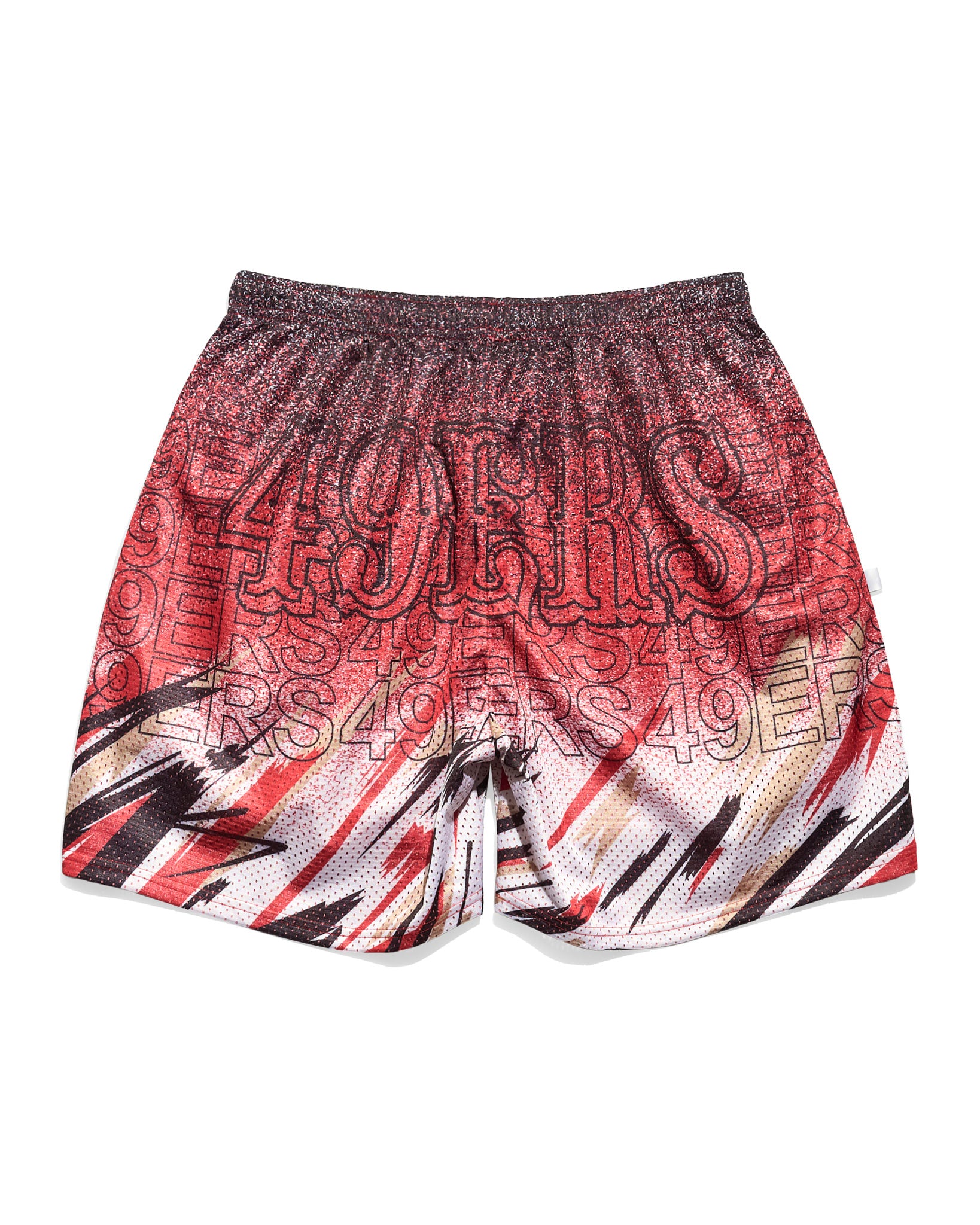 San Francisco 49ers Sketch Retro Shorts