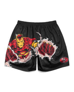 San Francisco 49ers & Iron Man Retro Shorts