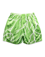 Seattle Seahawks Green Lightning Retro Shorts