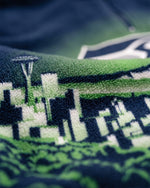Seattle Seahawks Landscape Quarter Zip Microfleece Pullover