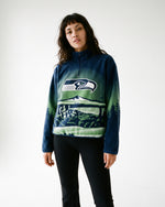 Seattle Seahawks Landscape Quarter Zip Microfleece Pullover