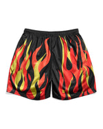 Seth Rollins Flame Entrance Retro Shorts