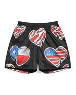 Shawn Michaels HBK Texas USA Retro Shorts