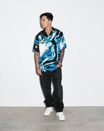 Silver Surfer Cosmic Button Up Shirt