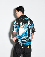 Silver Surfer Cosmic Button Up Shirt